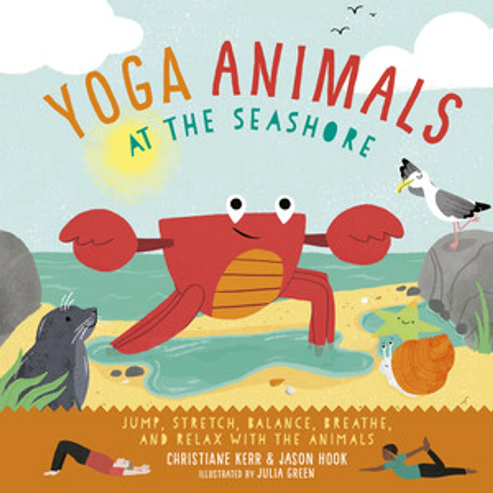 Yoga Animals at the Seashore