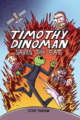 Timothy Dinoman Saves the Cat