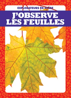 J?observe les feuilles