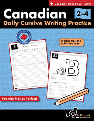 Canadian Daily Cursive Writing Practice Grades 2-6