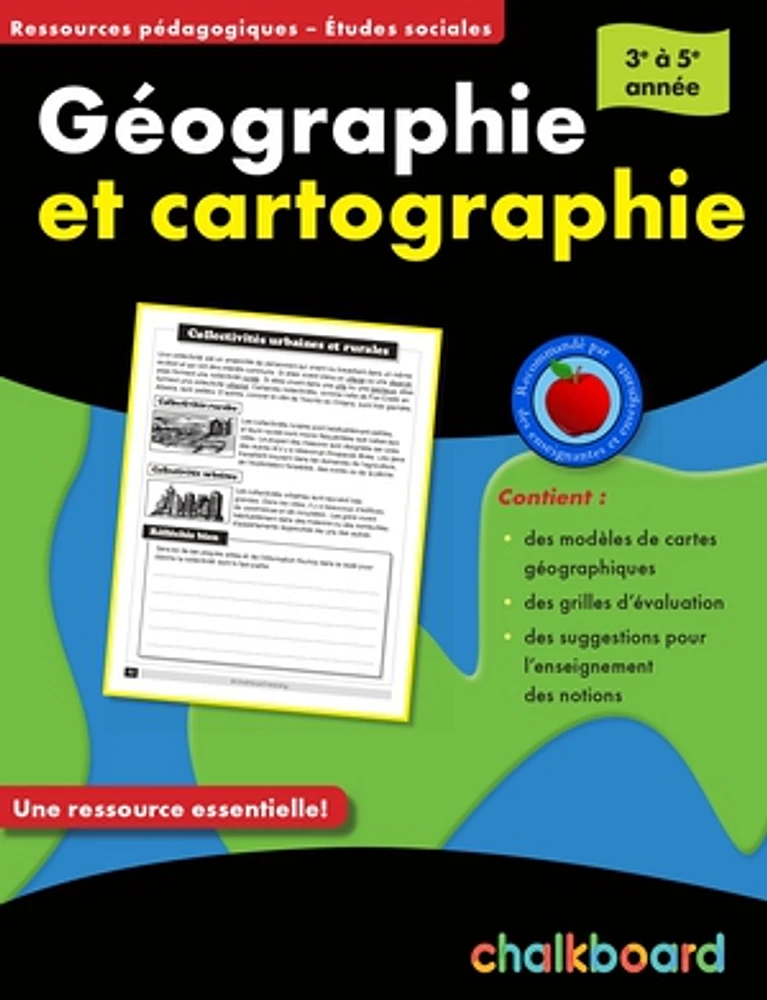 Geographie Et Cartographie 3-5