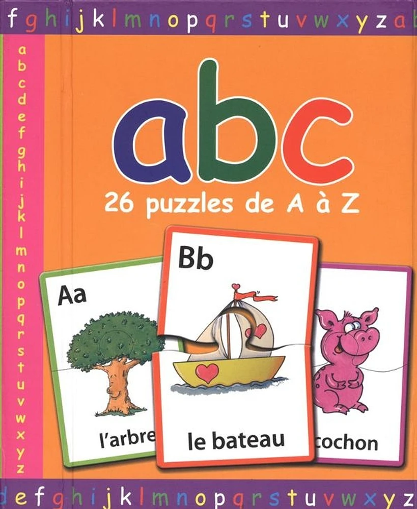 Abc : 26 puzzles de A à Z