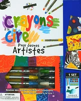 Crayons à la cire pour jeunes artistes