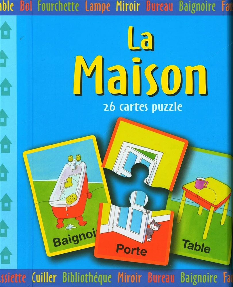 La maison : 26 cartes puzzle