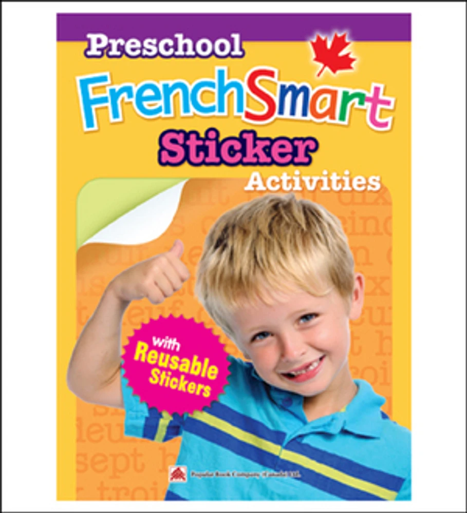 Preschool FrenchSmart Sticker Activities