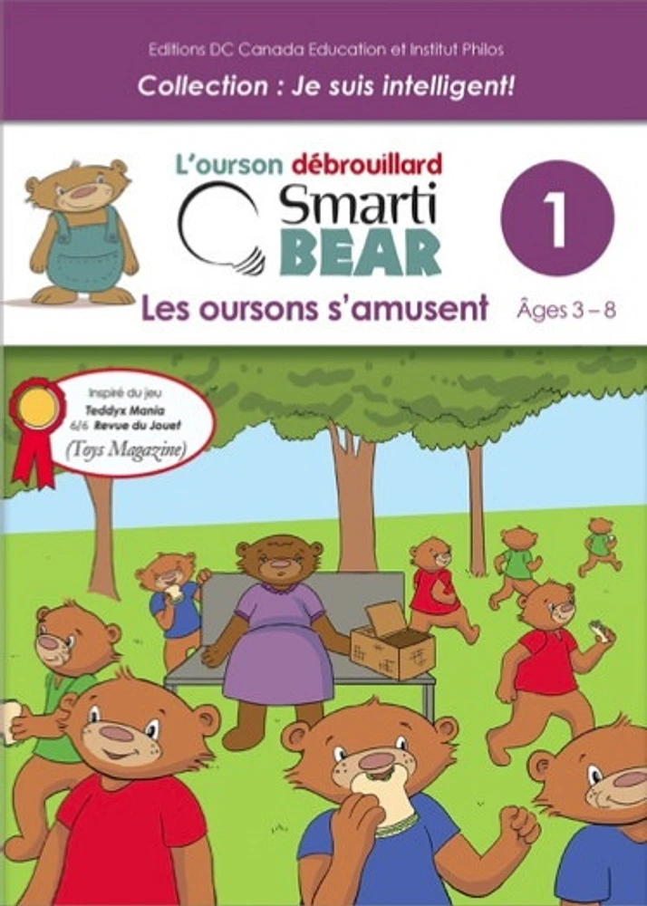 Les oursons s'amusent : livret de lecture