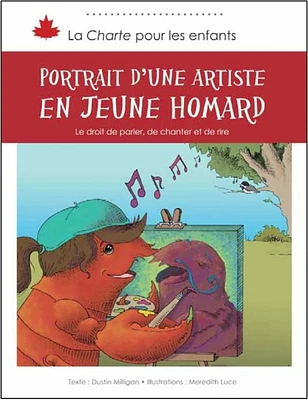 Portrait d'une artiste en jeune homard