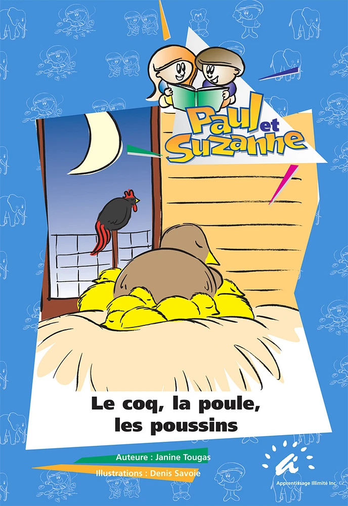 Le coq, la poule, les poussins