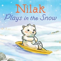 Nilak Plays in the Snow