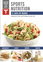 Sport Nutrition : 21 days of menus