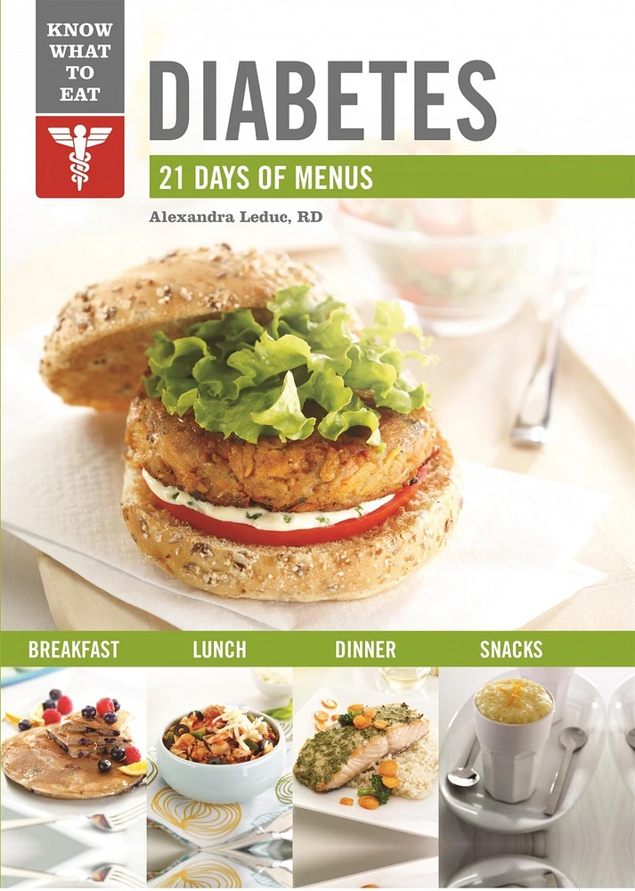 Diabetes : 21 days of menus