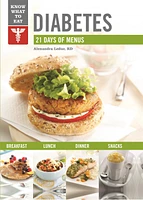 Diabetes : 21 days of menus