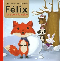 Felix joue dans neige