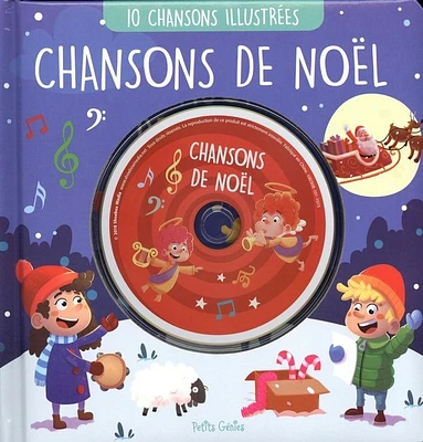 Chansons de Noël: 10 chansons illustrées