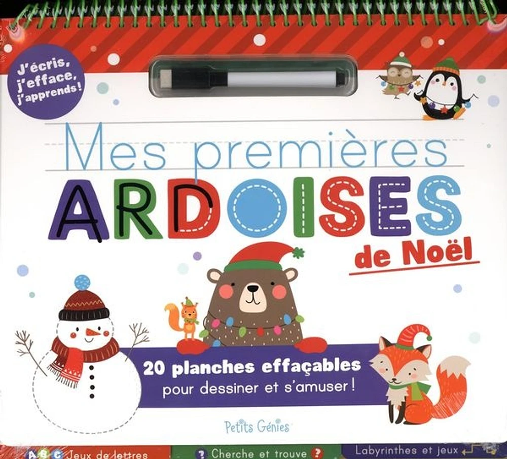 Mes premières ardoises de Noël