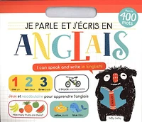 Je parle et j'écris en anglais