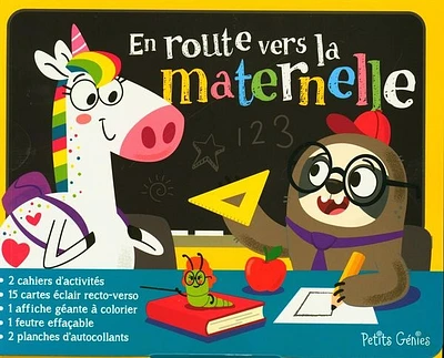 En route vers la maternelle : boîte à lunch d'activités