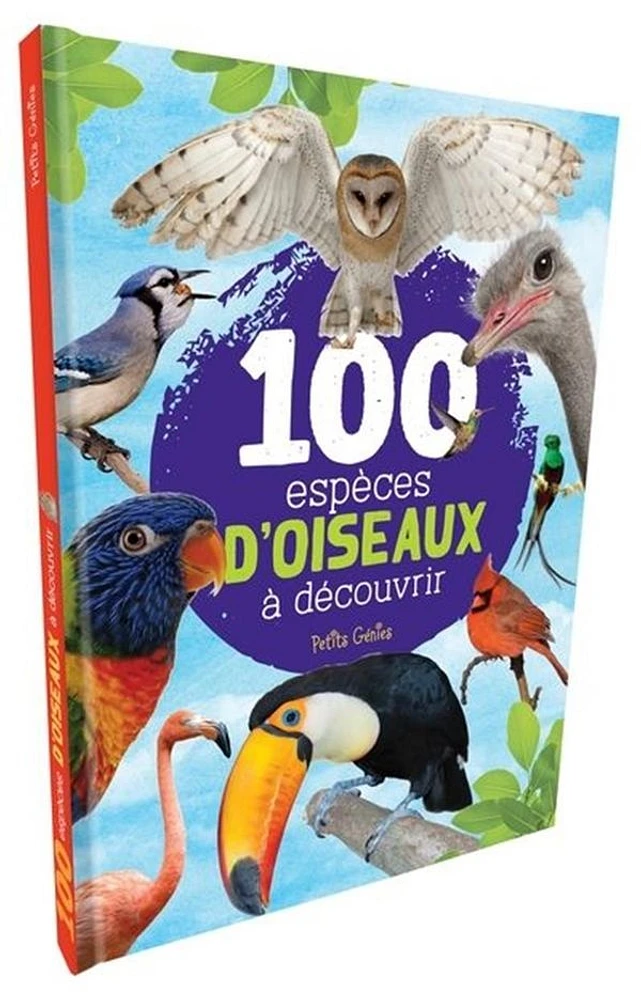 100 espèces d'oiseaux à découvrir