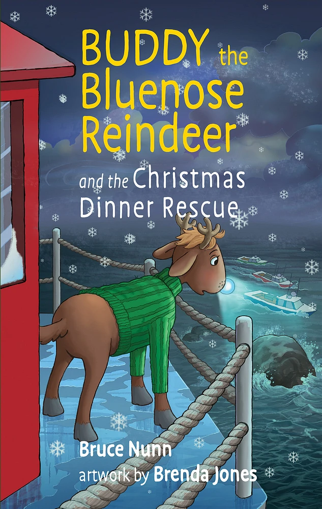 Buddy the Bluenose Reindeer