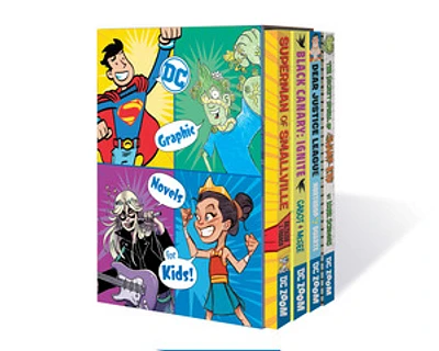 DC Graphic Novels for Kids Box Set 1