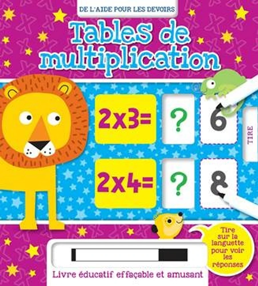 Tables de multiplication : De l'aide pour les devoirs