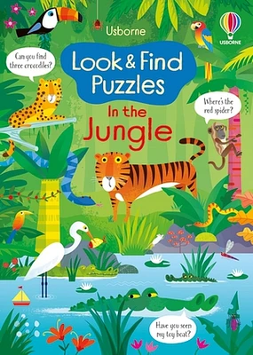 Look and Find Puzzles in the Jungle