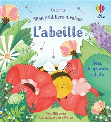 L'abeille - mon petit livre a rabats