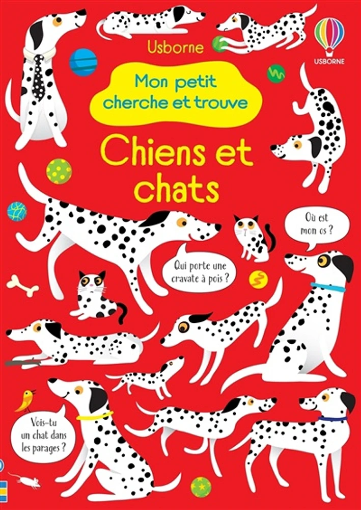 Mon petit cherche et trouve chiens et chats