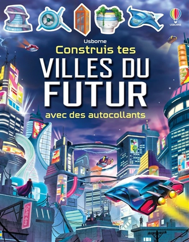 Construis tes villes du futur avec des autocollants