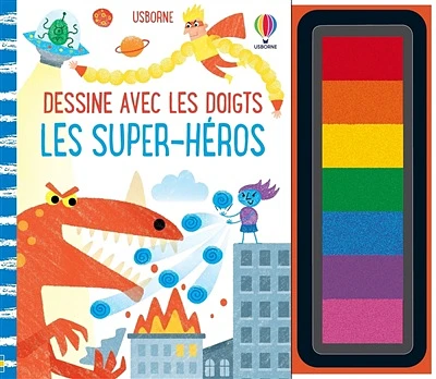 Dessine avec les doigts... Les super-héros