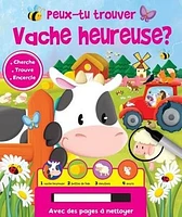 Peux-tu trouver Vache heureuse?