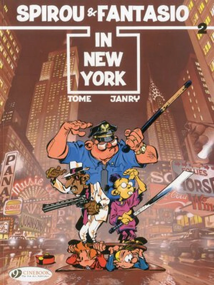 Spirou and Fantasio in New York