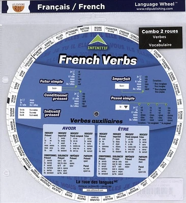 Combo 2 roues. Français : verbes + vocabulaire