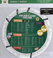 Combo 2 roues. Italien, Verbes + Vocabulaire