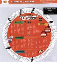 Combo 2 roues. Allemand : Verbes + Vocabulaire