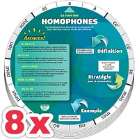 Combo 8 X La roue des homophones