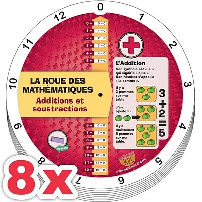 Combo 8 X La roue des additions et soustractions