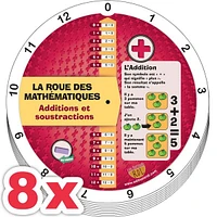 Combo 8 X La roue des additions et soustractions