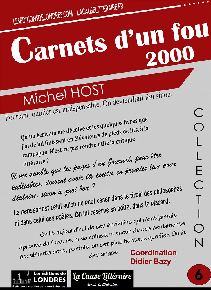 Carnets d'un fou 2000