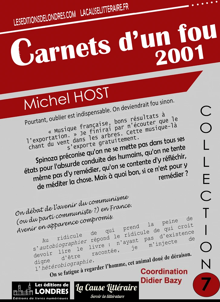 Carnets d'un fou 2001