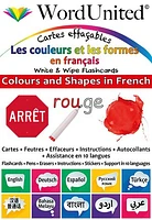 Colours And Shapes In French - Write & Wipe Flashcards