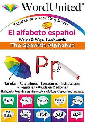 The Spanish Alphabet - Write & Wipe Flashcards