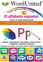 The Spanish Alphabet - Write & Wipe Flashcards