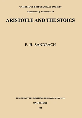 Aristotle and the Stoics