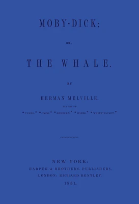 Moby Dick: Blue Lined Journal