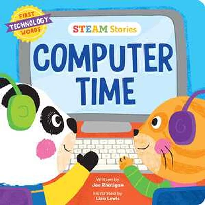 STEAM Stories Computer Time (First Technology Words)