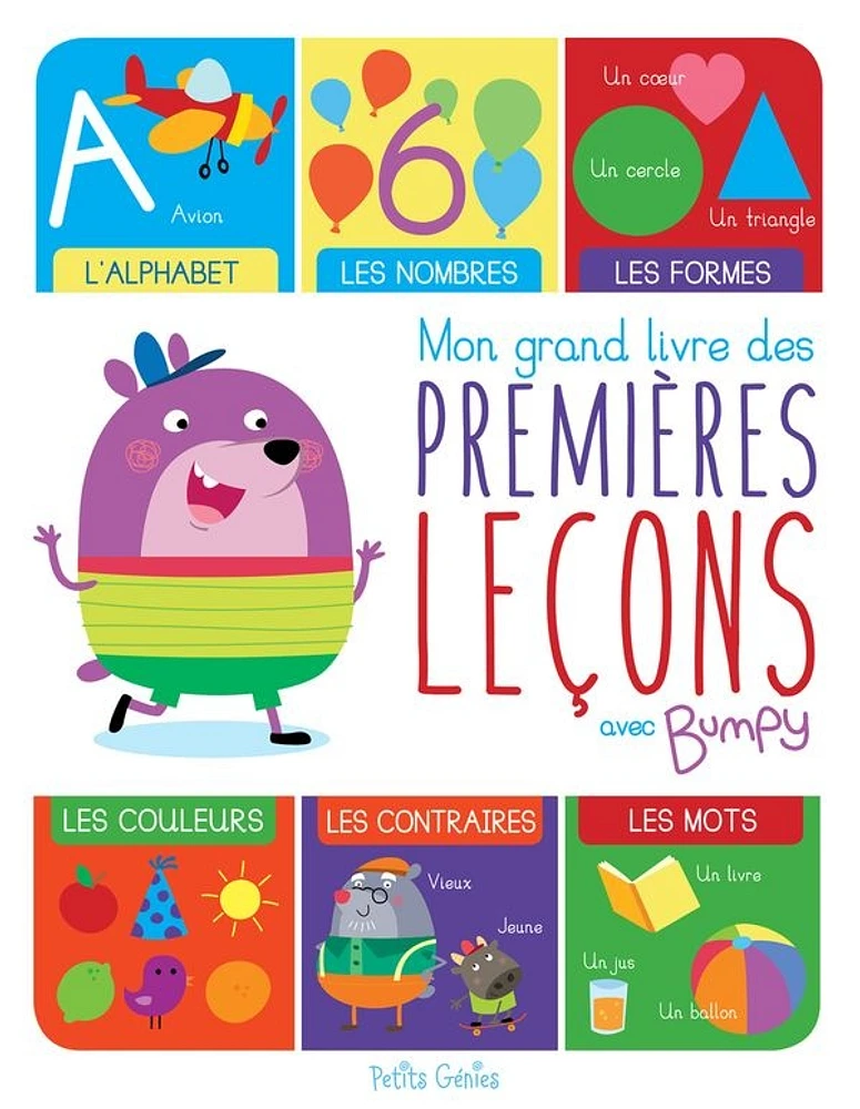 Mon grand livre des premières leçons avec Bumpy