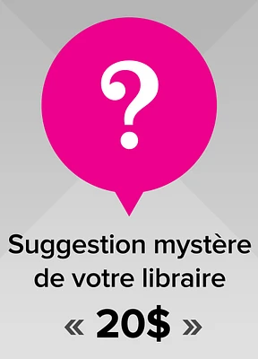 Suggestion mystère de votre libraire