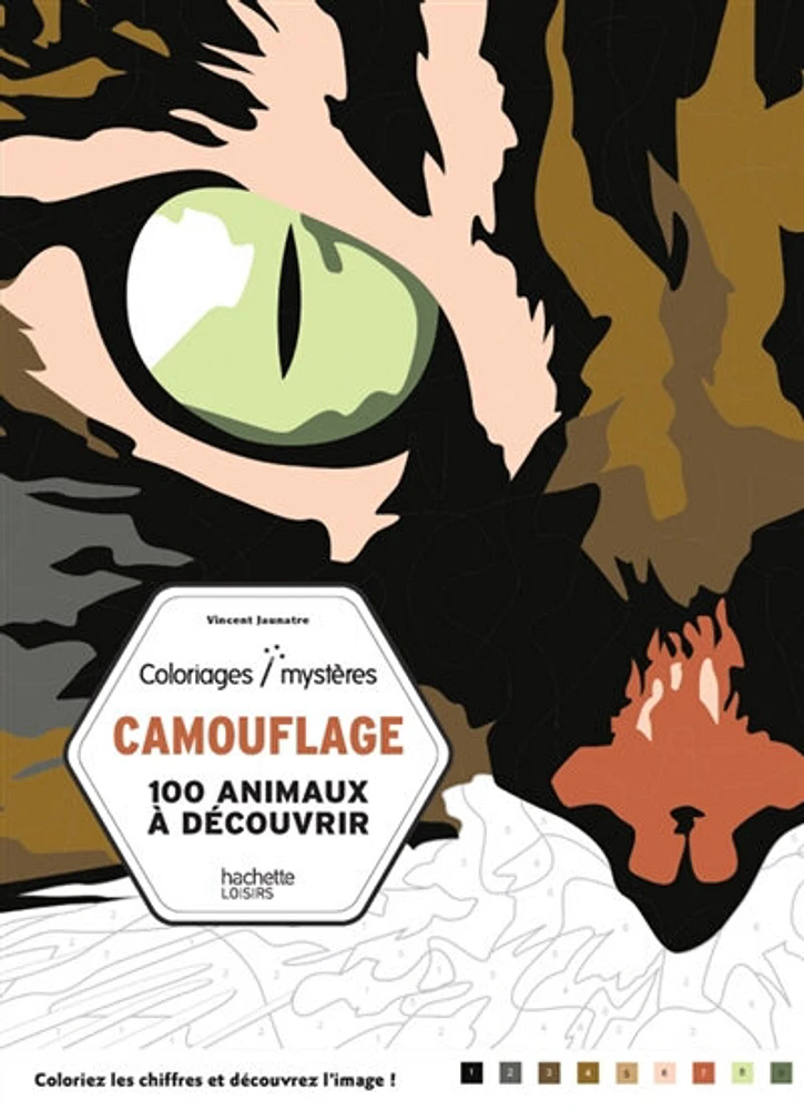 Camouflage: 100 animaux à découvrir