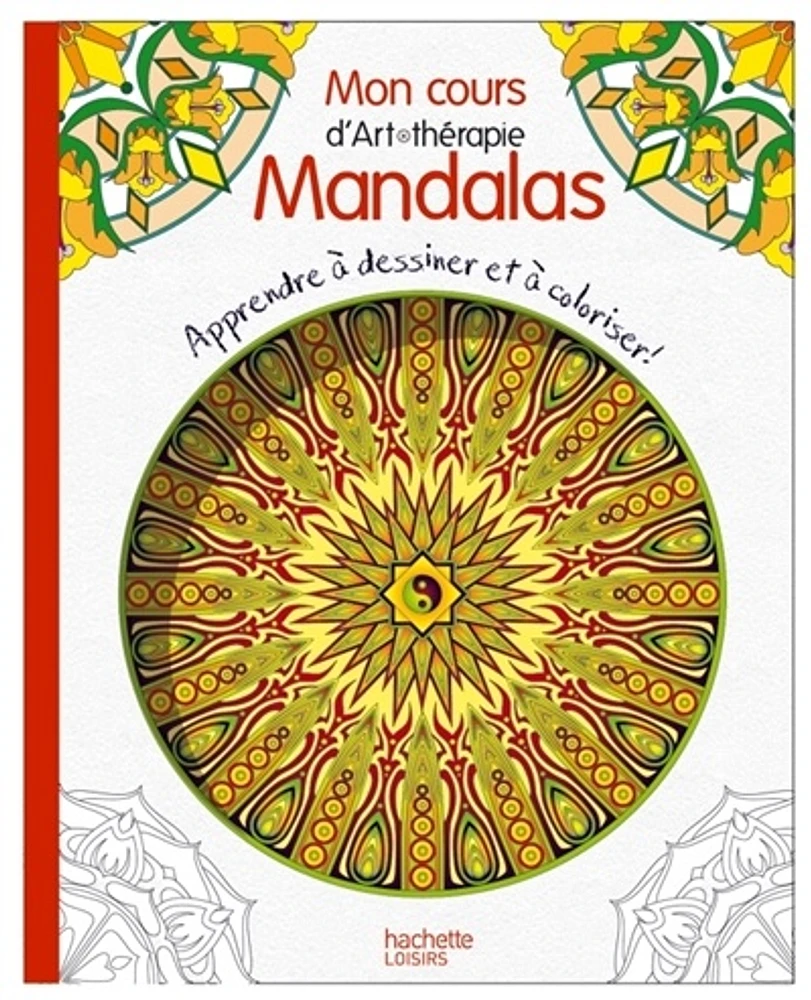 Mon cours d'art-thérapie mandalas